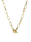 Stetnode Simple Link Chain Toggle Necklace