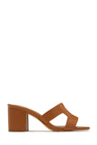 Stetnode Carina Block Heel Mules - Cork