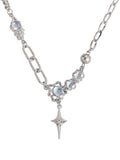 Stetnode Y2k Star Moonstone Necklace