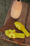 Stetnode Bianka Slip On Sandals - Yellow