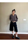 Stetnode Vintage Wide Leg Shorts