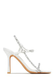 Stetnode Anella Embellished Heels - White