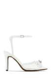 Stetnode Catheryn Faux Pearl Heels - White